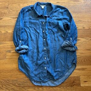 Caslon Tencel Chambray Shirt